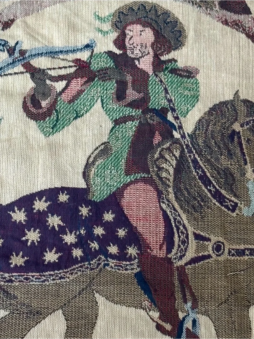 Vintage Kravet Biltmore Estate Collection Medieval Tapestry Fabric